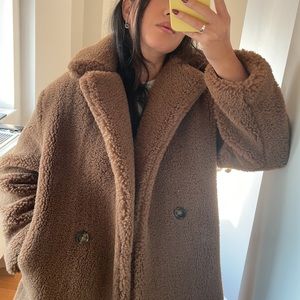 Brown Teddy Coat